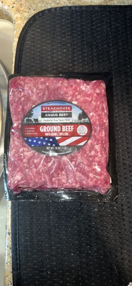 Ground Beef 90% Lean / 10% Fat