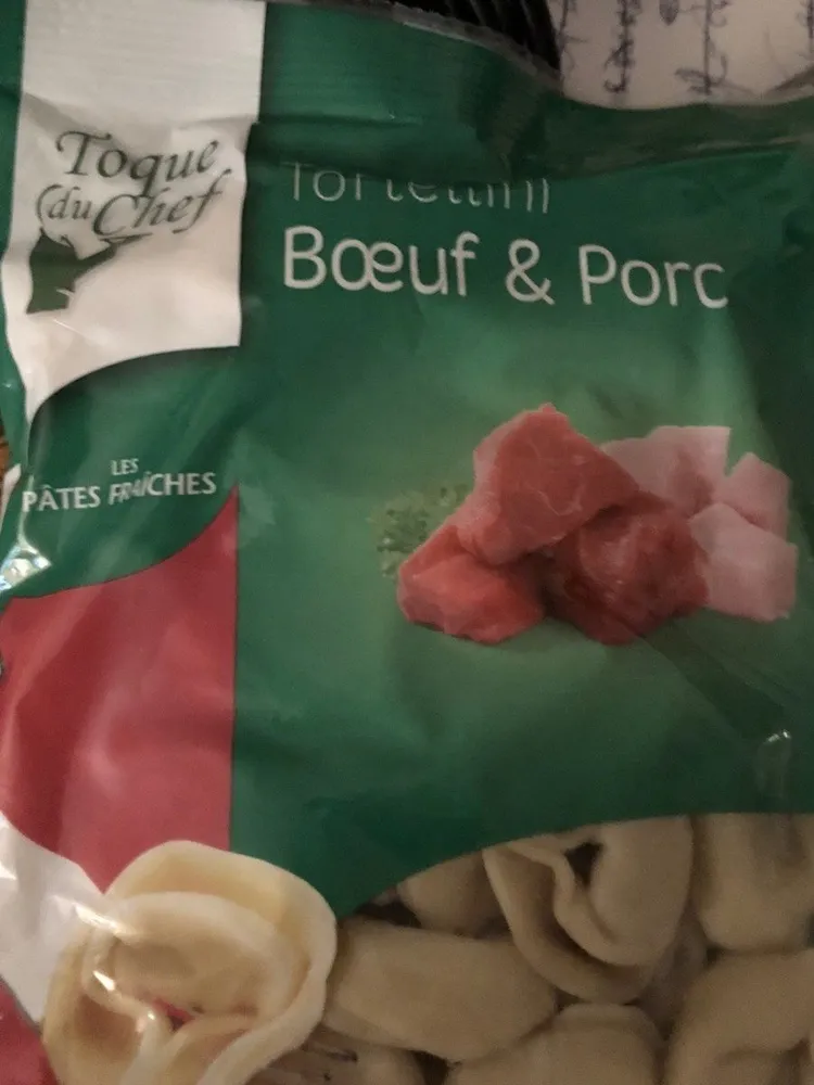 Tortellini boeuf et porc