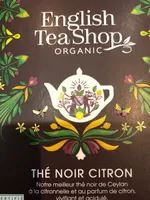 Thé noir citron