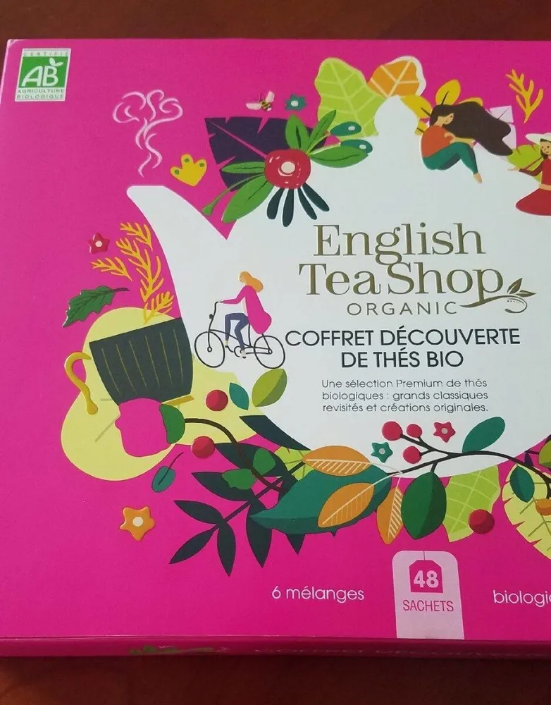 Coffret decouverte de thés bio