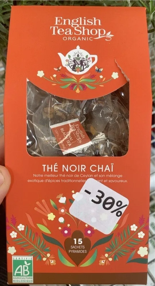Thé noir chaï