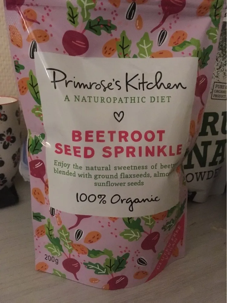 Beetroot seed sprinkle