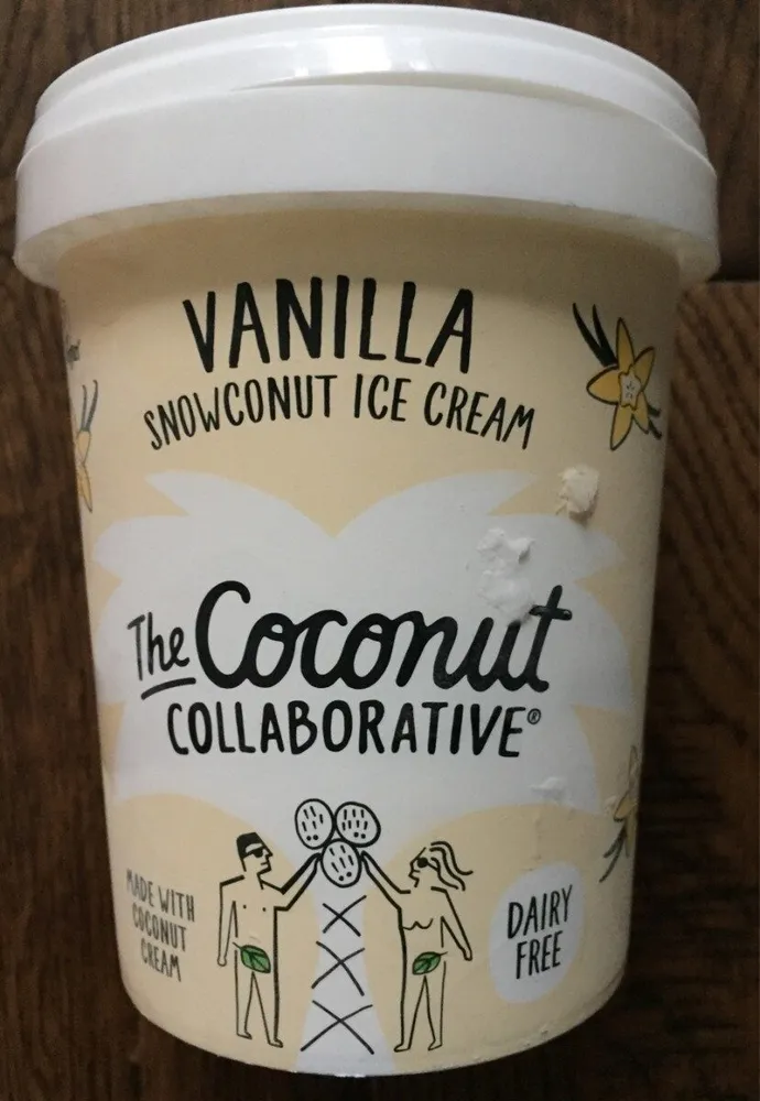Vanilla snowconut ice cream