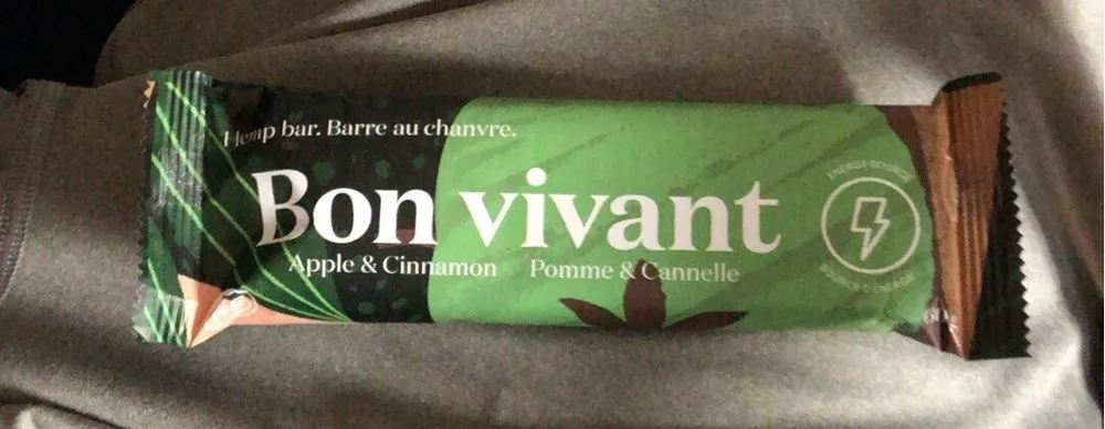 Barre au chanvre pomme&cannelle