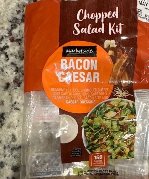 Bacon Caesar Chopped Salad