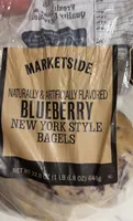 Blueberry bagel