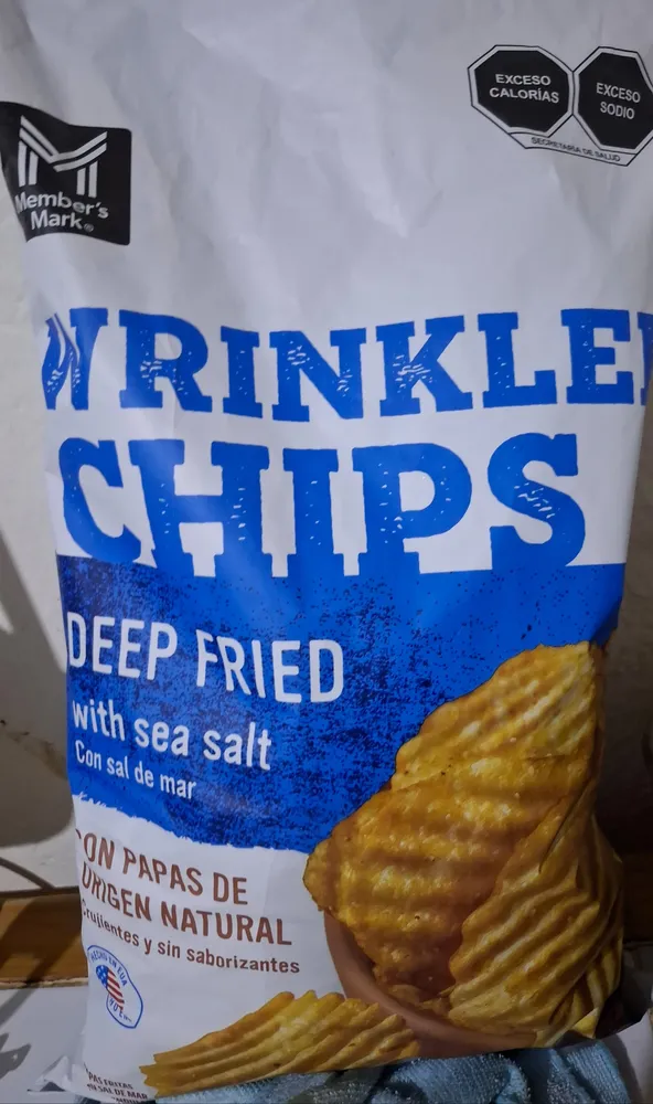 Papas con sal de mar Sams Club