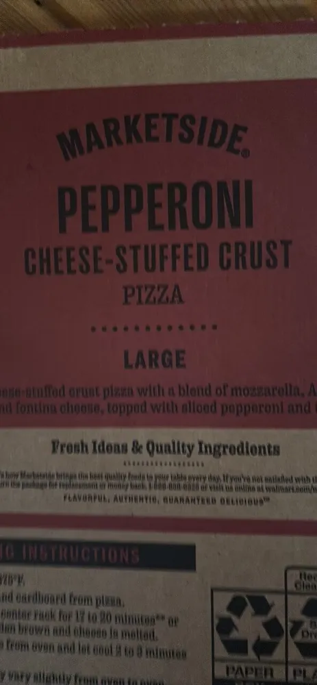PEPPERONI CHEESE-STUFFED CRUST PIZZA
