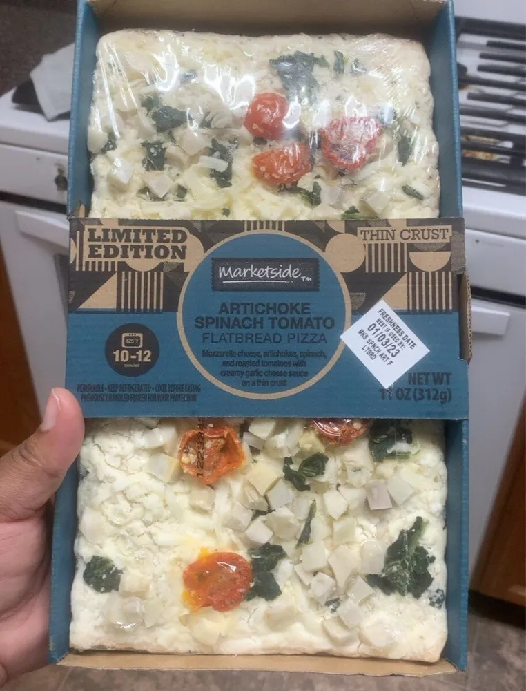 Spinach & Artichoke Flatbread