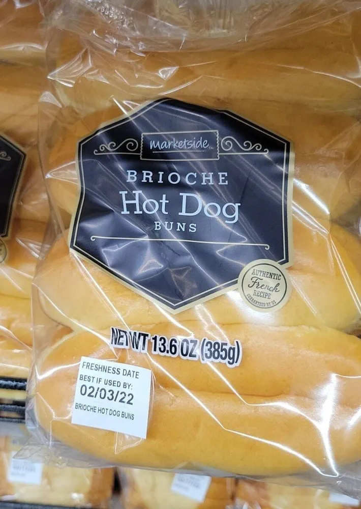 Brioche Hot Dog Bun