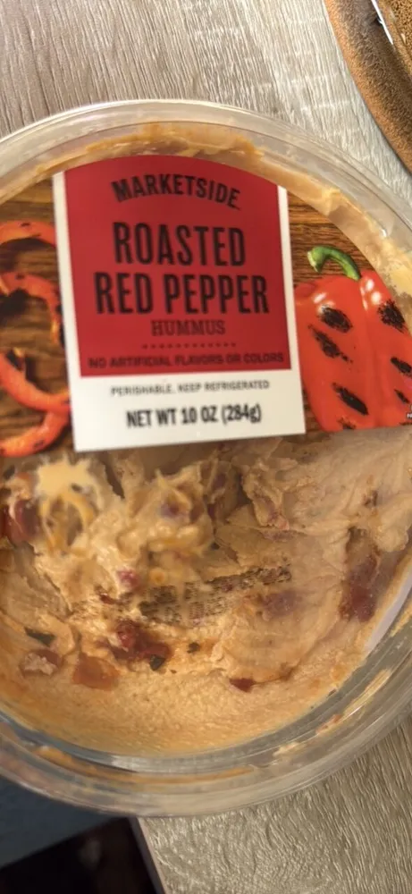 Roasted Red Pepper Hummus