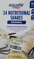 Equate nutritional shakes