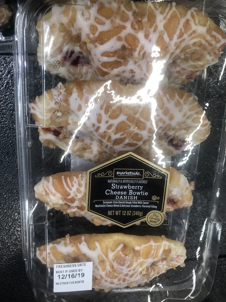 Strawberry Cheese Bowtie Danish