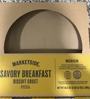 Breakfast pizza