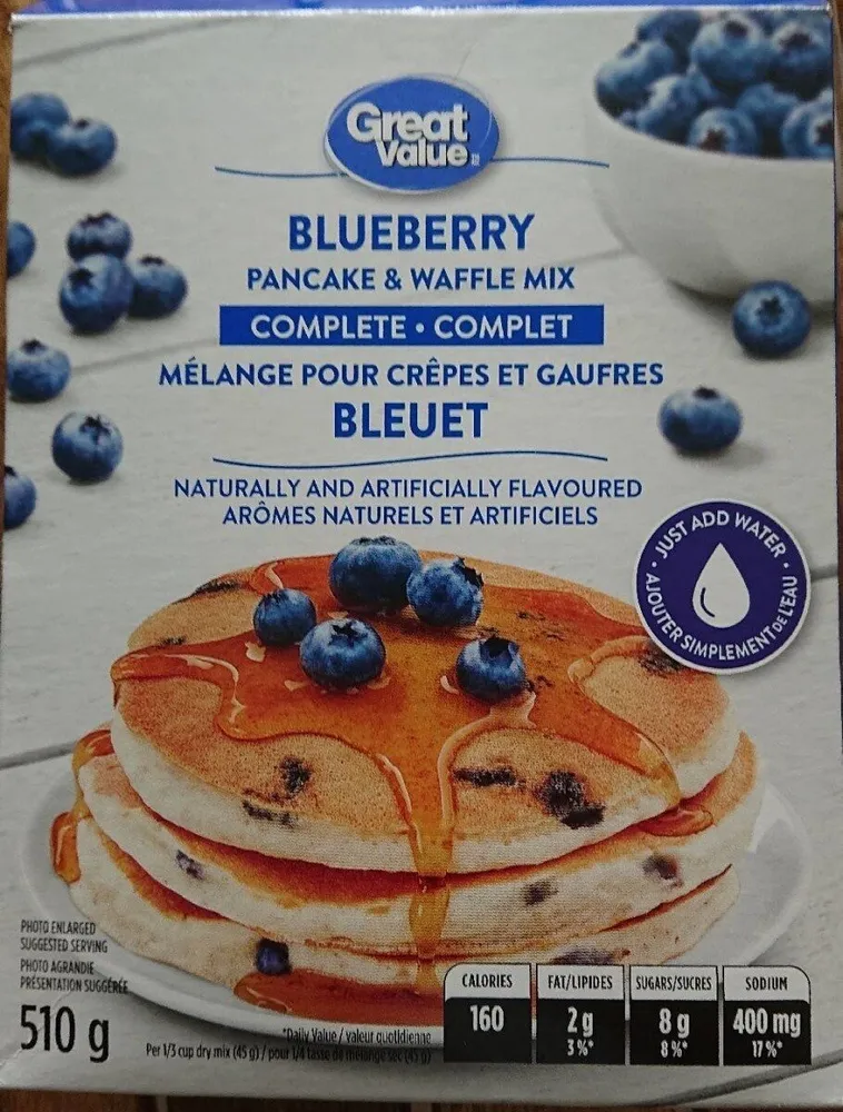 Mélange pour crêpes et gaufres Bleuet