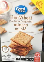 Craquelins minces au ble