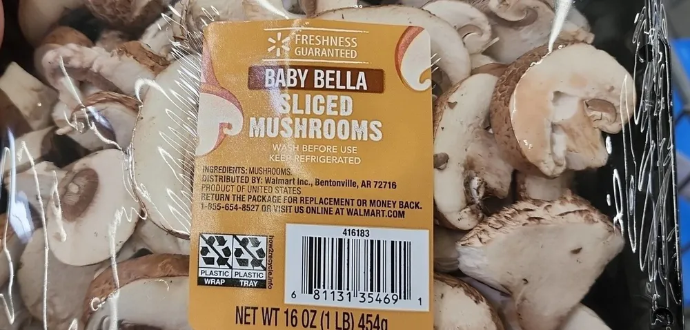 Baby Bella Sliced Mushrooms