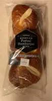 Bavarian Pretzel Hamburger Buns