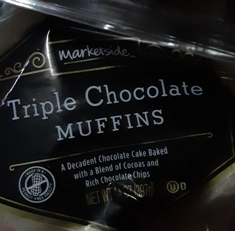 TRIPLE CHOCOLATE MUFFINS