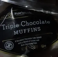 TRIPLE CHOCOLATE MUFFINS