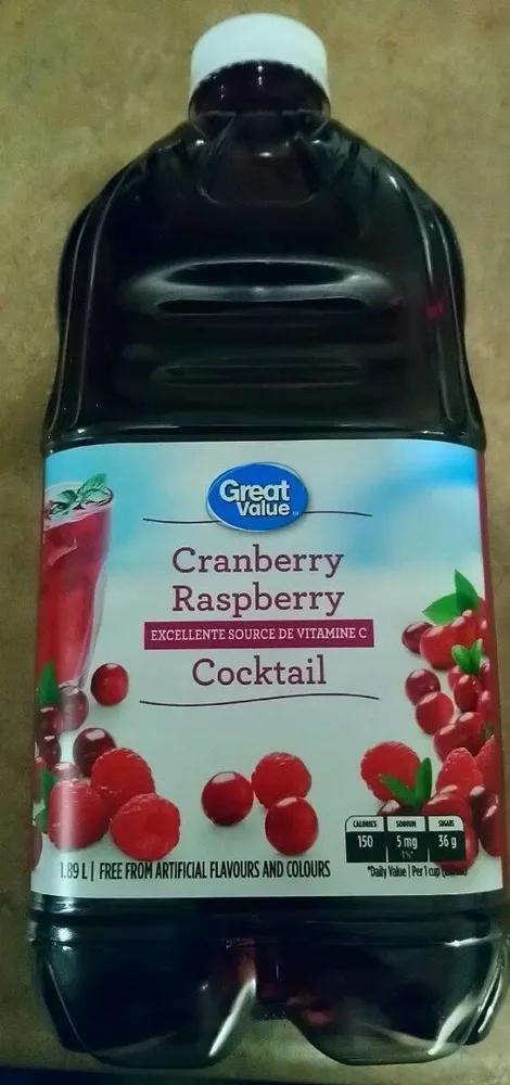 Jus de canneberge