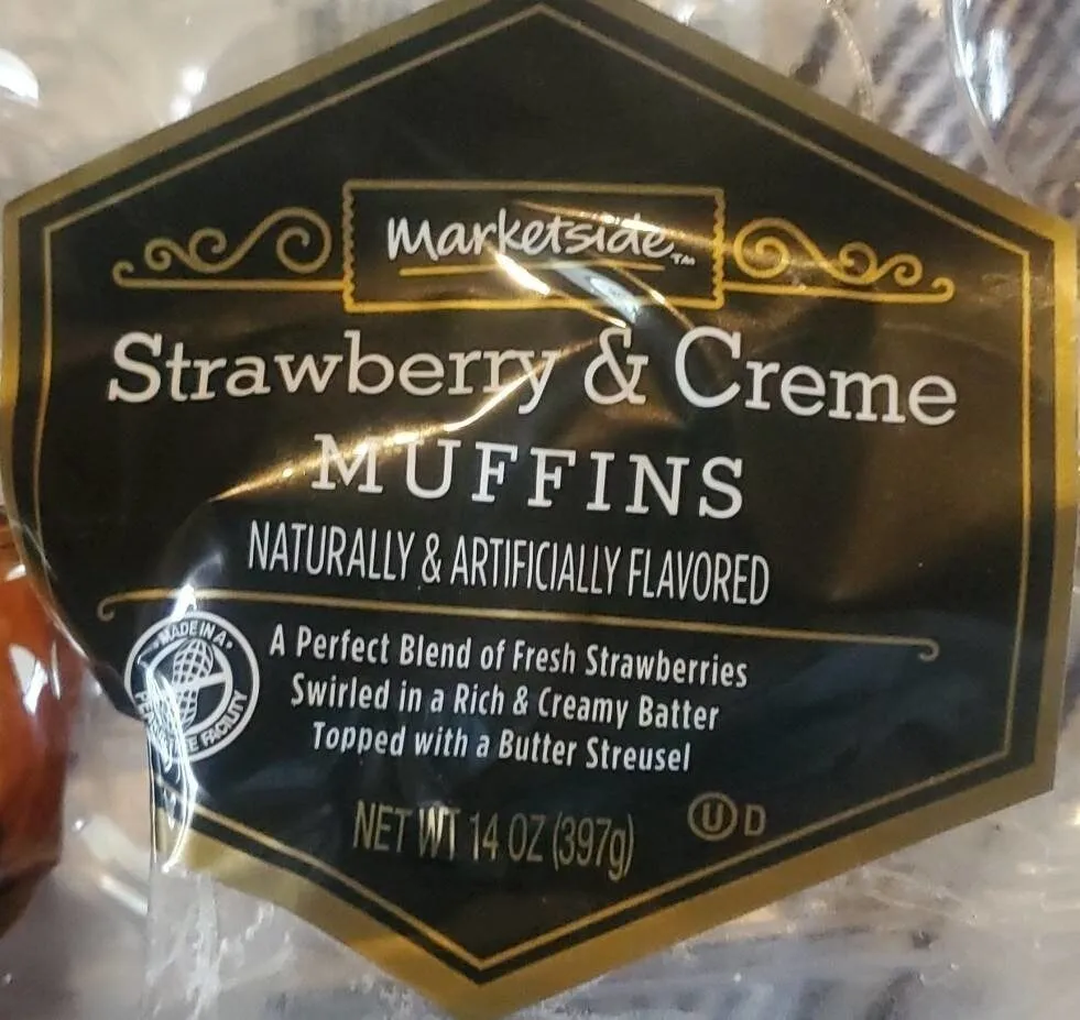 Strawberry & Creme Muffins