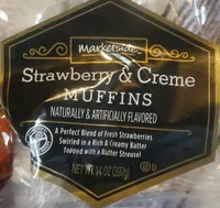 Strawberry & Creme Muffins