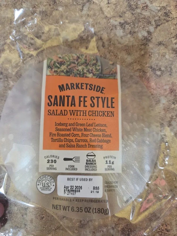 Santa Fe Style Salad with Chicken