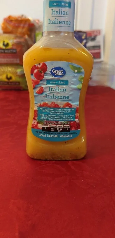 Vinaigrette italienne légère
