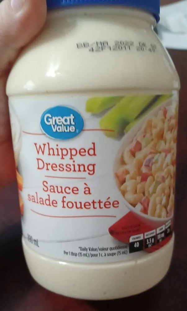 Whiped dressing