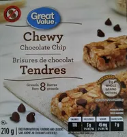 Barres granola Brisures de chocolat