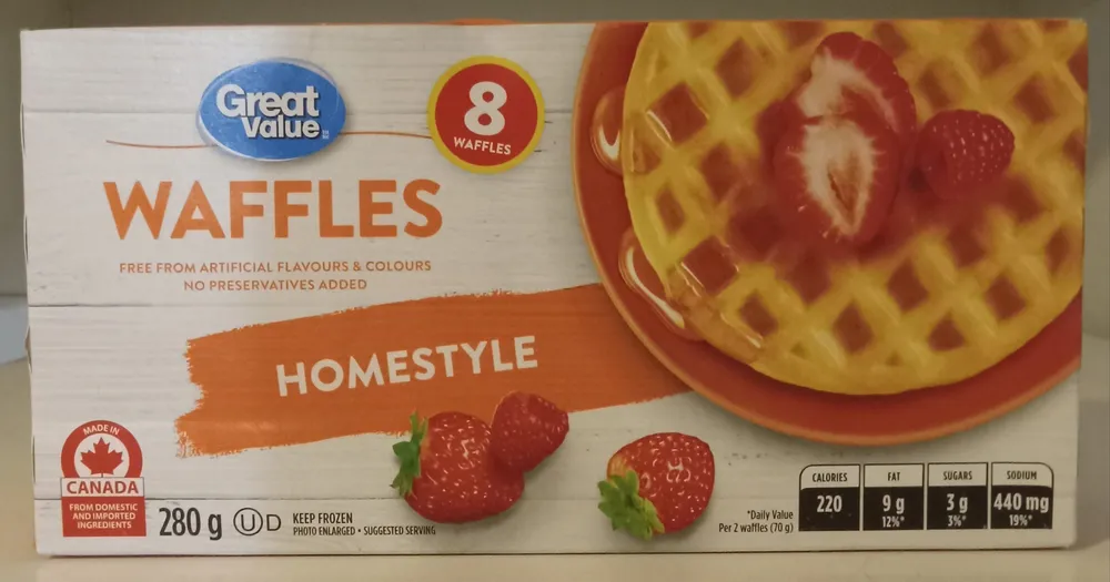 Homestyle Waffles