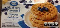 Blueberry waffles