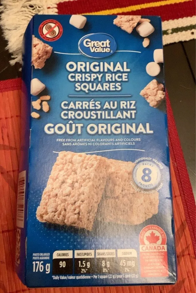 original crispy rice squares