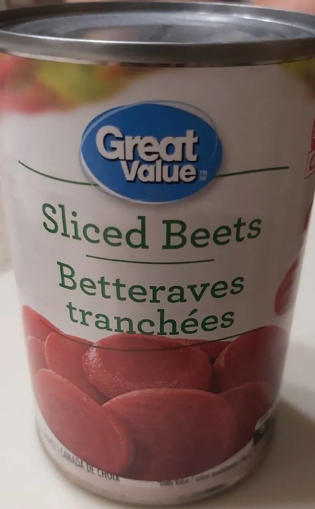 Betteraves tranchées