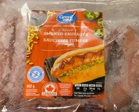 Cheese smoked sausages