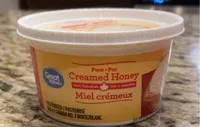 Creamed honey