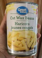 haricots jaunes coupés