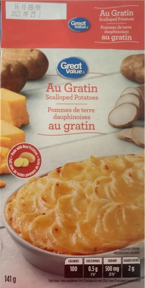 Scalloped potatoes