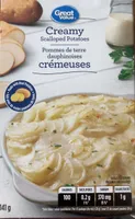 Creamy scalloped potatoes