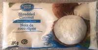 Shredded coconut