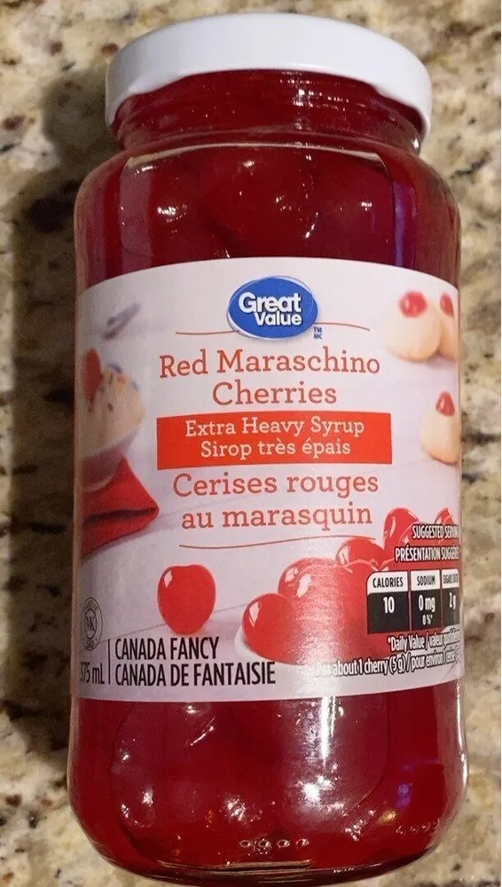 Red Maraschino Cherries