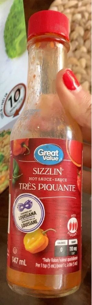 Sizzlin’ hot sauce