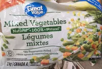Mixed vegetables