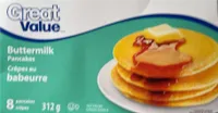 Crêpes au babeurre