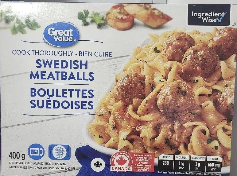 Boulettes de viande suédoises