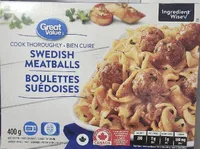 Boulettes de viande suédoises