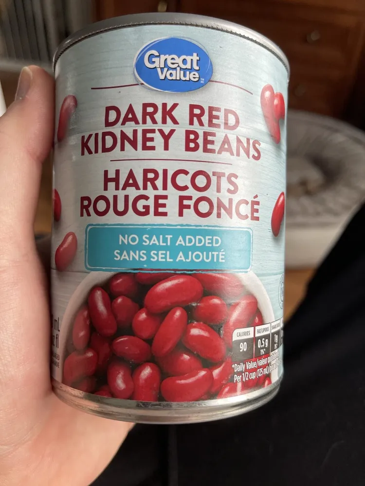 Haricots rouge foncé