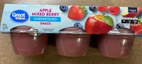 Apple Mixed Berry Unsweetened snack