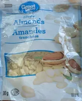Amandes tranchées